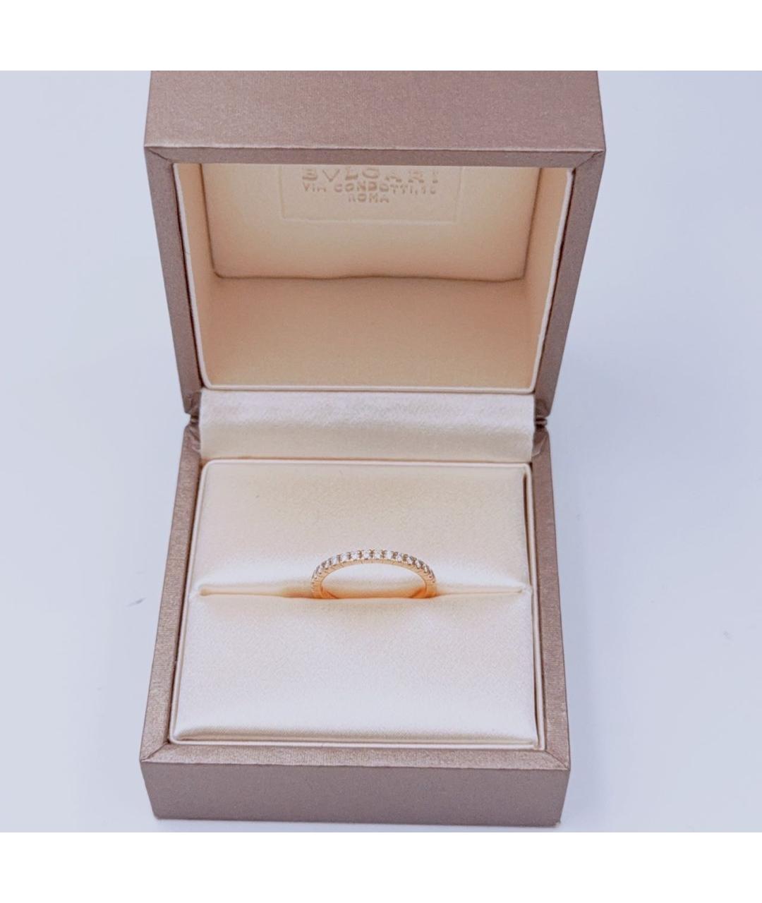 BVLGARI Розовое кольцо из розового золота, фото 2