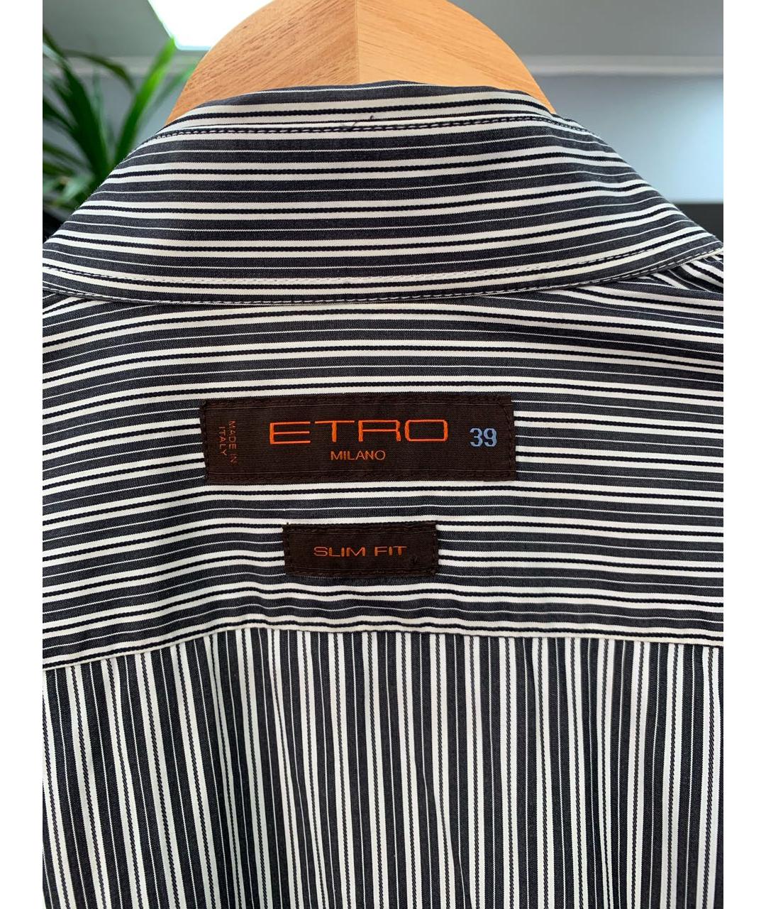 ETRO Мульти хлопковая классическая рубашка, фото 5