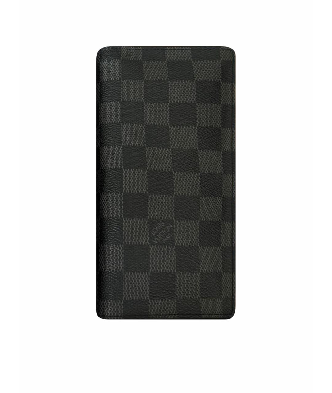 LOUIS VUITTON Черный кошелек, фото 1