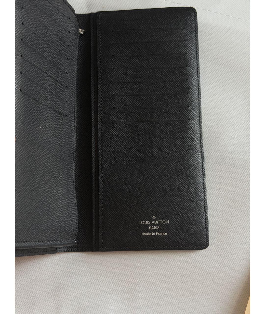 LOUIS VUITTON Черный кошелек, фото 4