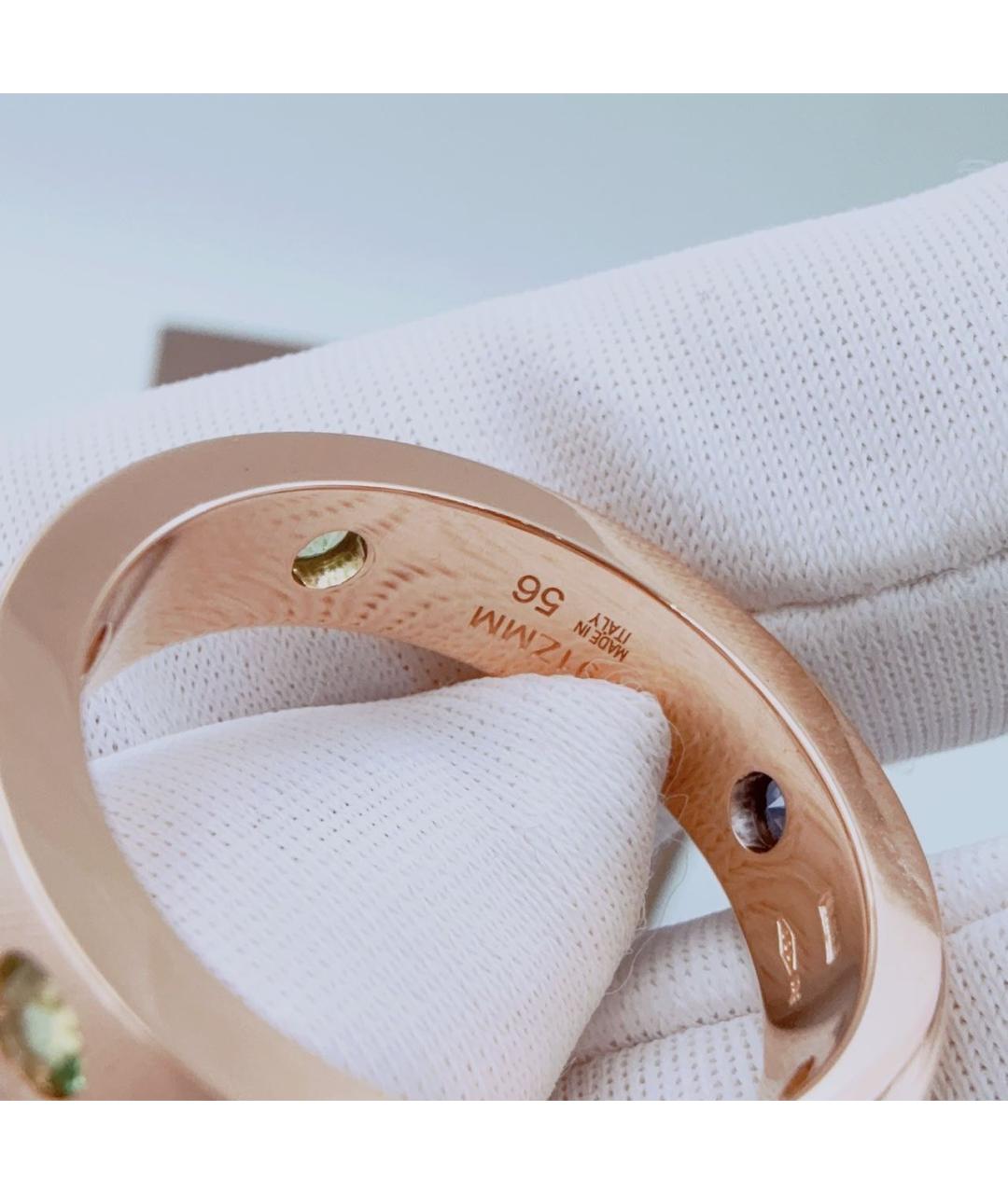 BVLGARI Розовое кольцо из розового золота, фото 6