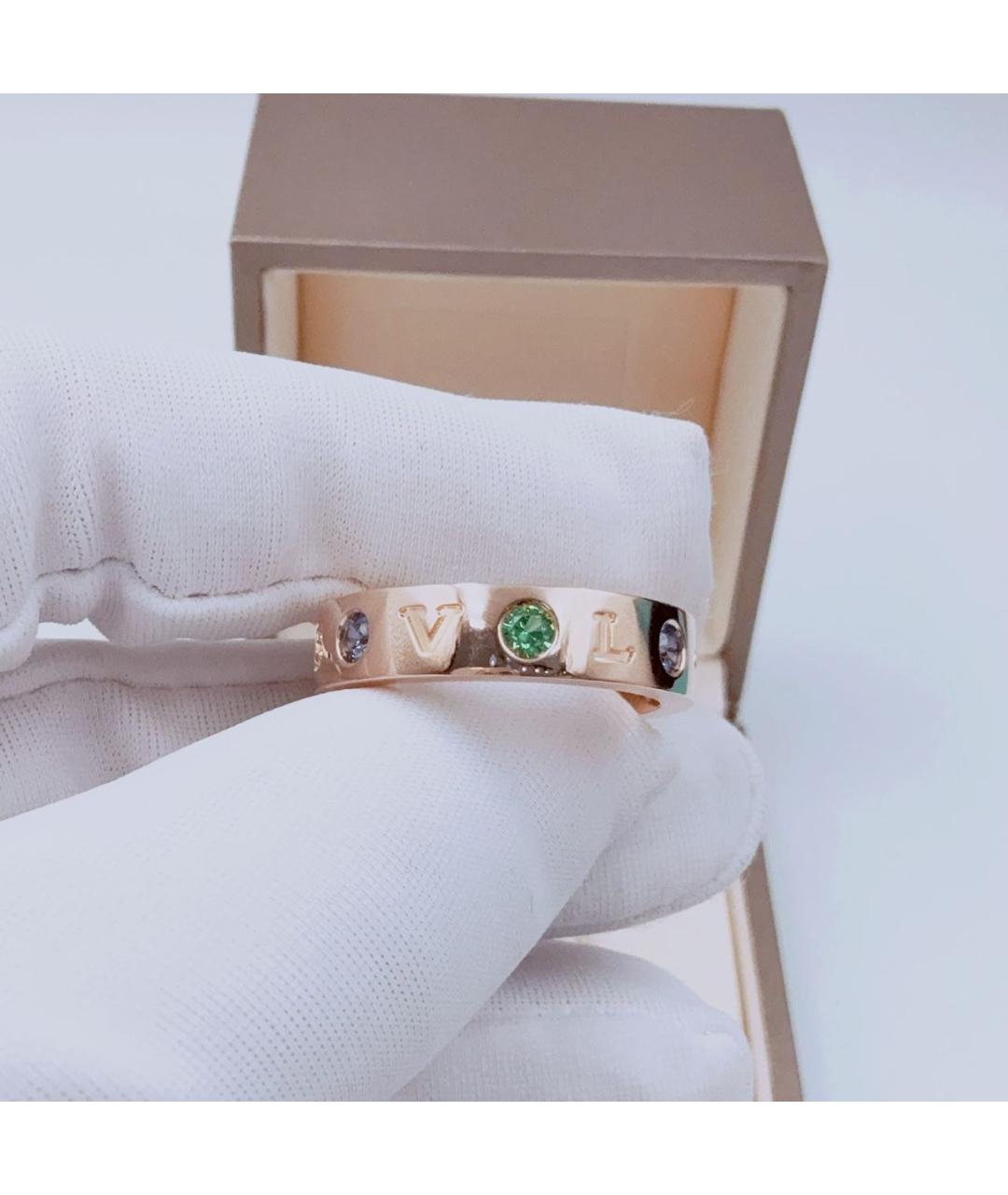 BVLGARI Розовое кольцо из розового золота, фото 3