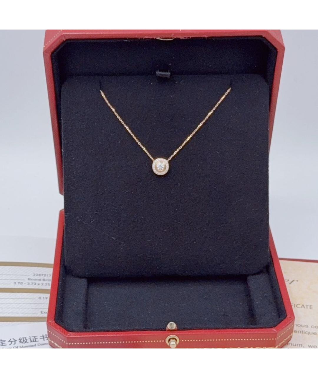 CARTIER Розовое колье из розового золота, фото 2
