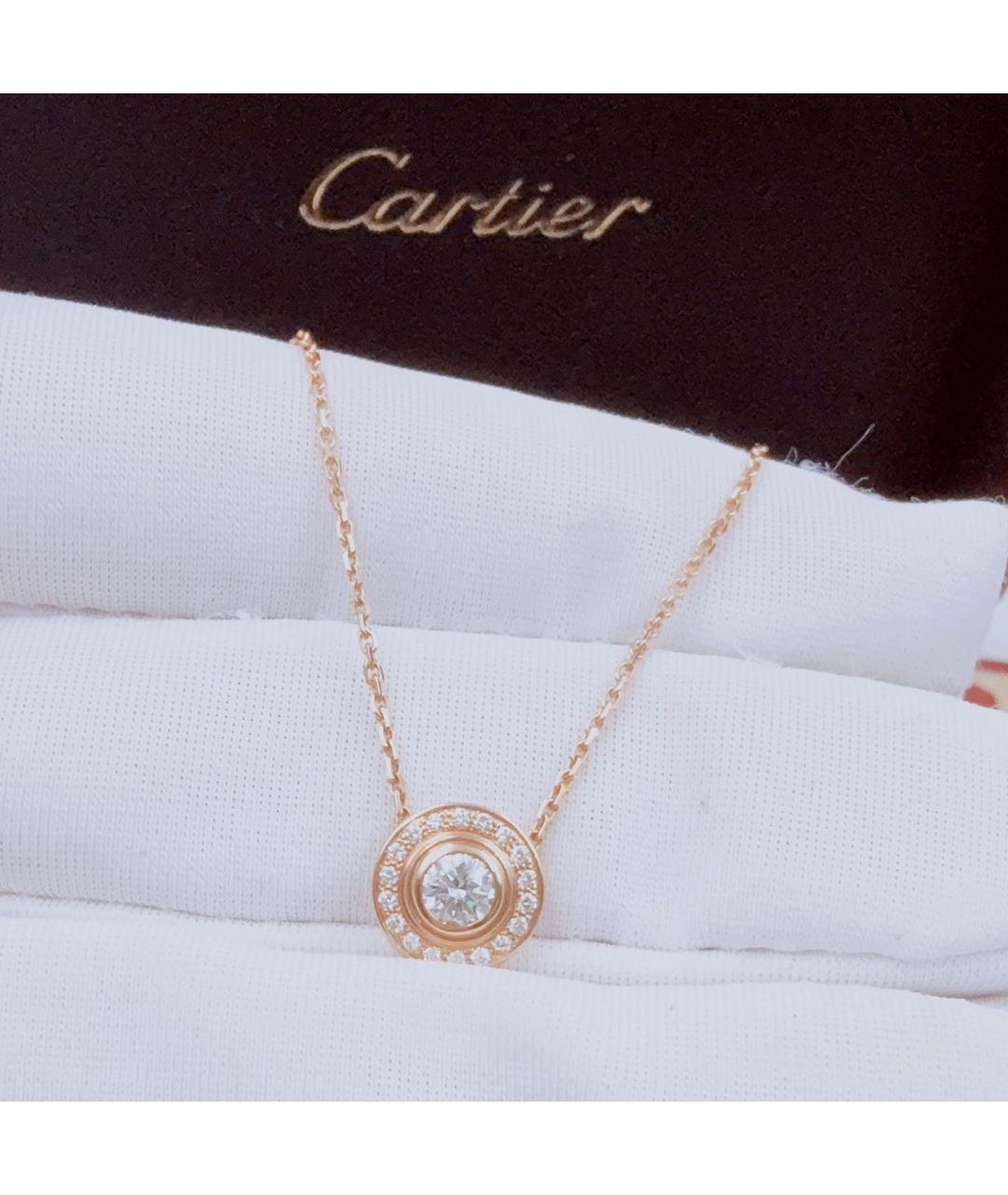 CARTIER Розовое колье из розового золота, фото 4