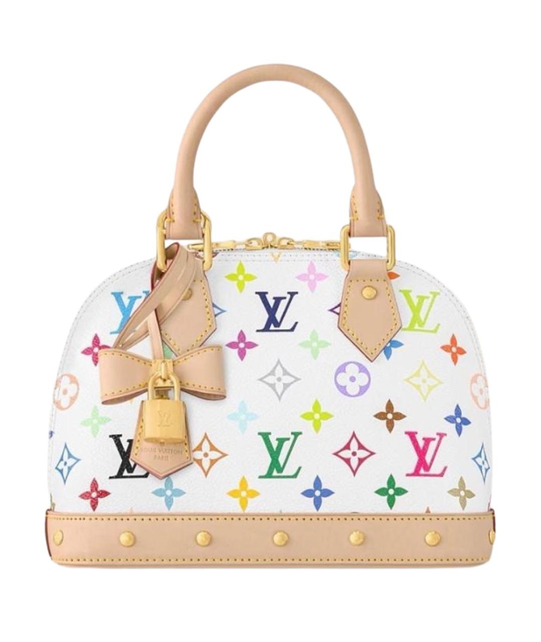 LOUIS VUITTON Белая сумка с короткими ручками, фото 1