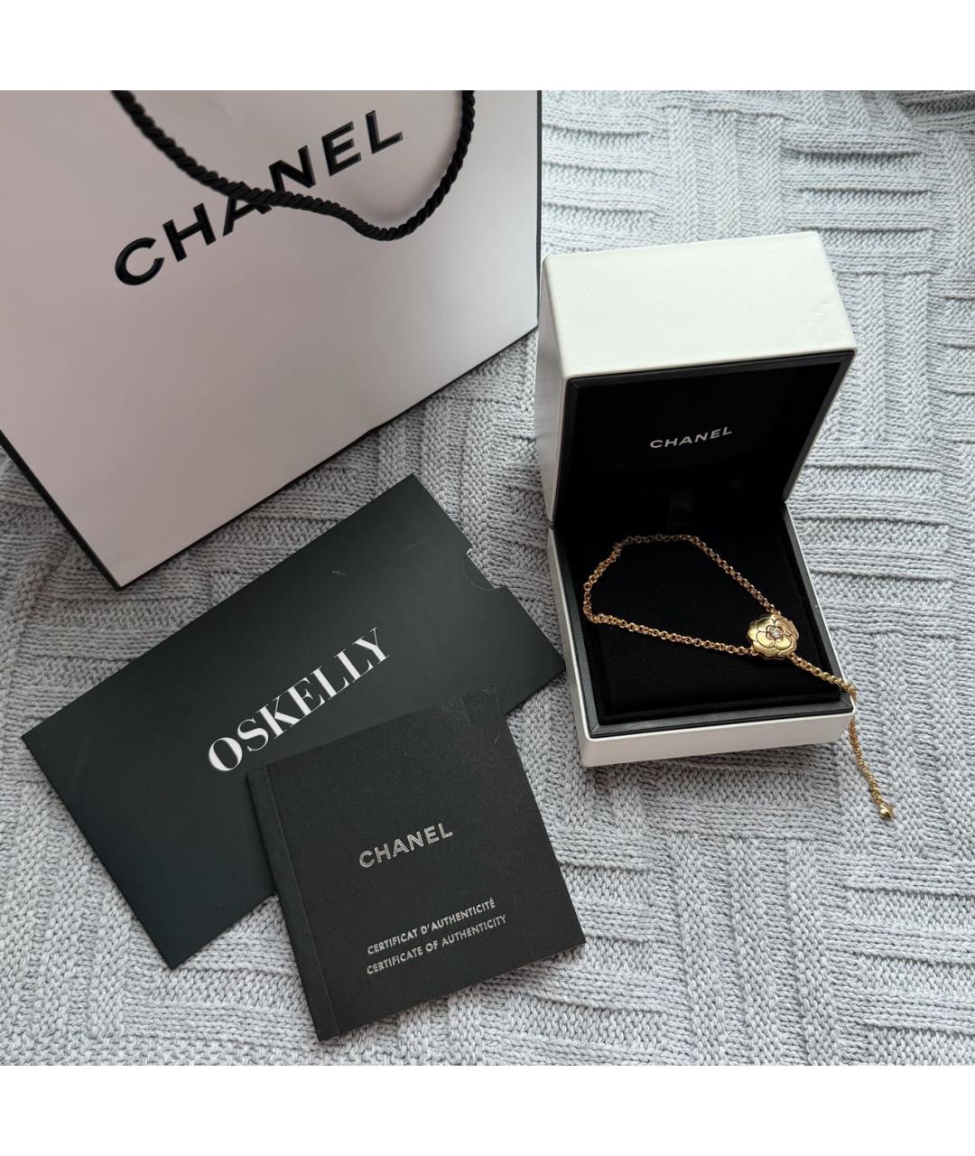 CHANEL Золотой браслет из розового золота, фото 2