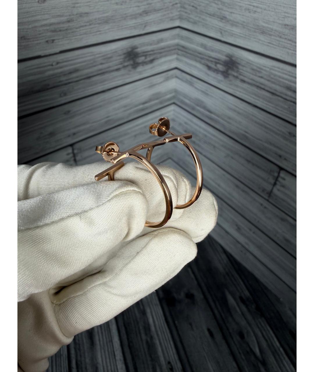 TIFFANY&CO Золотые серьги из розового золота, фото 3