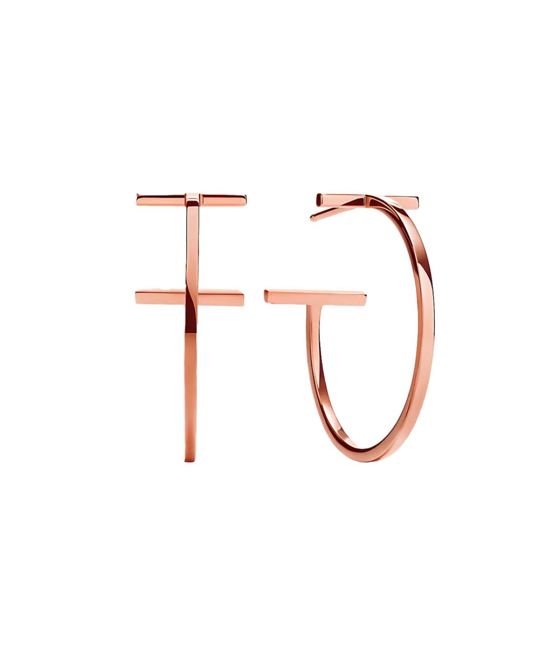 TIFFANY&CO Золотые серьги из розового золота, фото 1