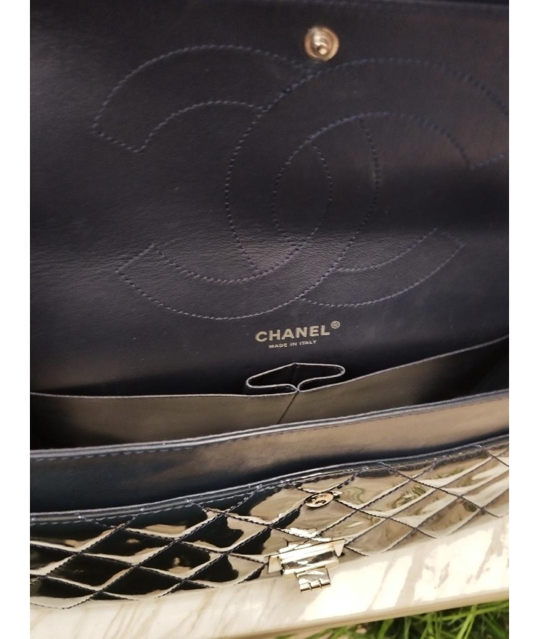 CHANEL Зеленая кожаная сумка через плечо, фото 5