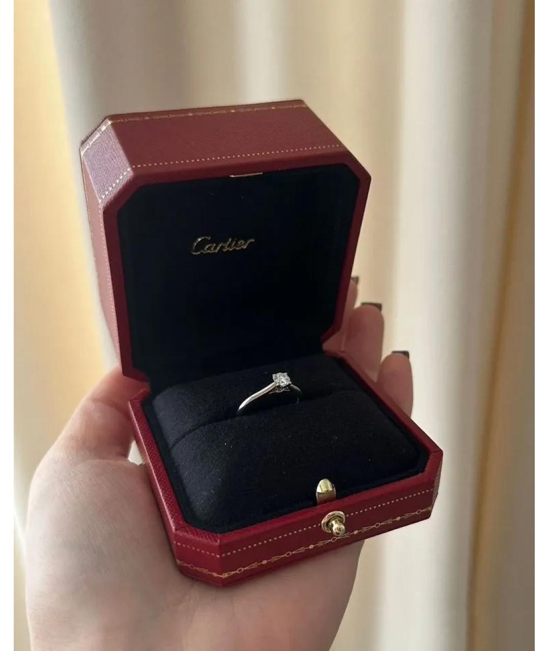 CARTIER Платиновое кольцо, фото 2