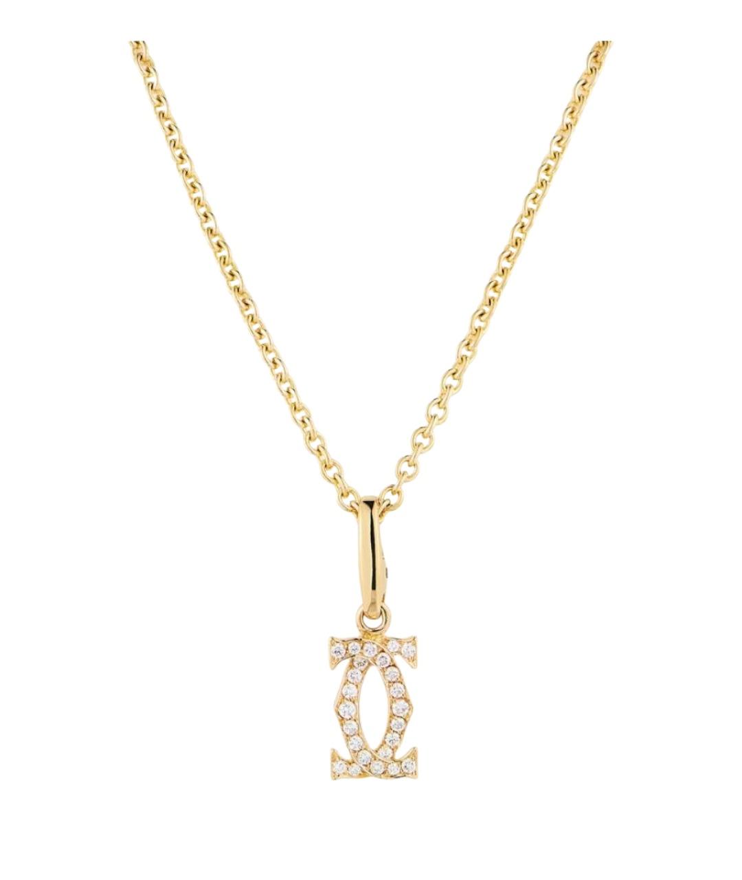 CARTIER Золотая подвеска из желтого золота, фото 1