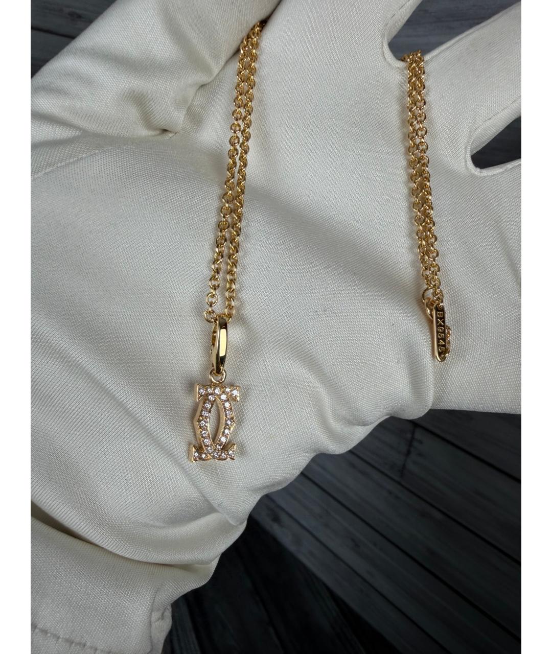CARTIER Золотая подвеска из желтого золота, фото 2