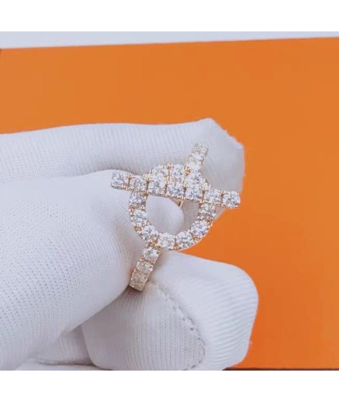 HERMES Розовое кольцо из розового золота, фото 3