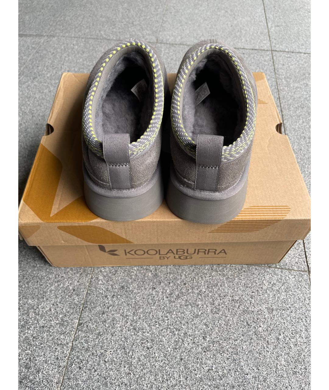 UGG AUSTRALIA Серые замшевые ботинки, фото 3