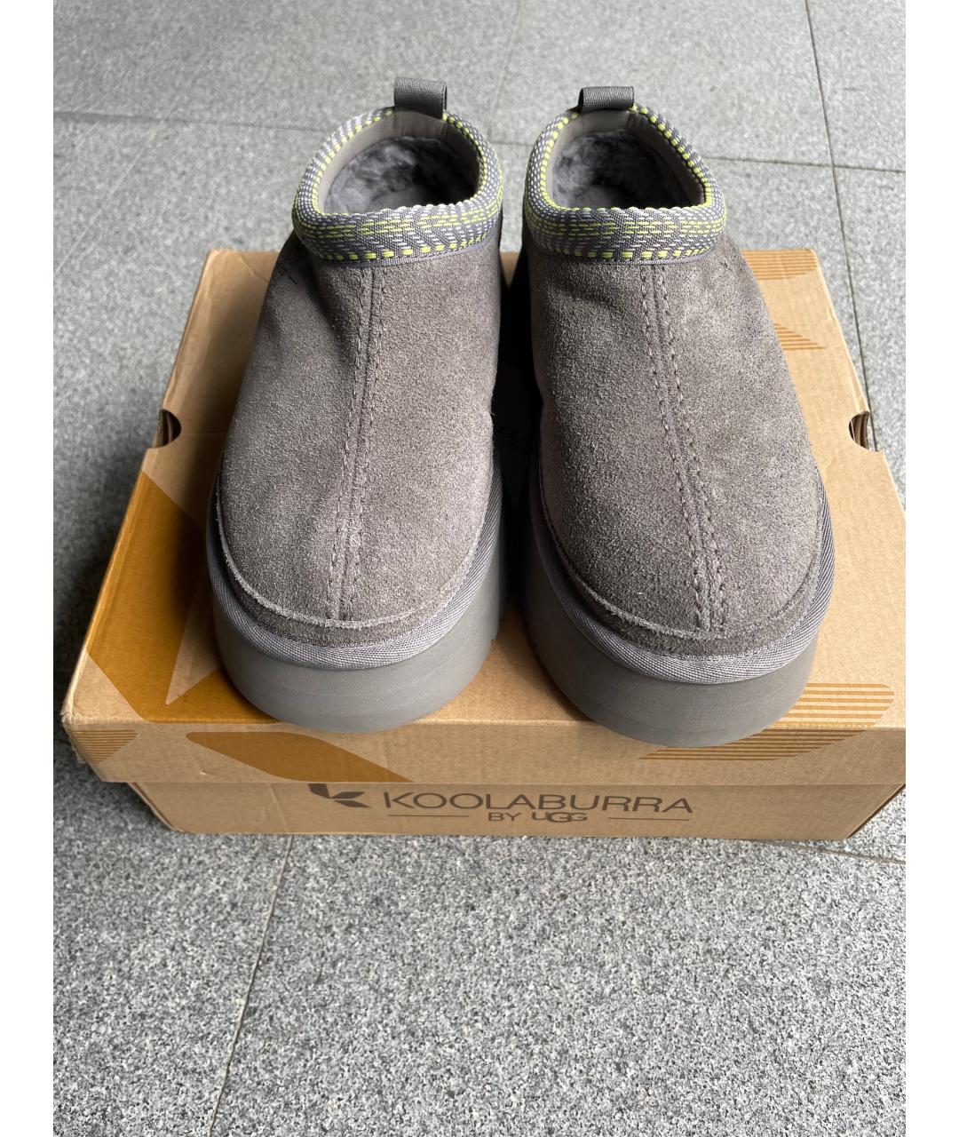 UGG AUSTRALIA Серые замшевые ботинки, фото 2