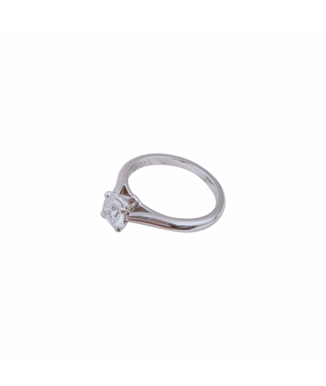 CARTIER Белое платиновое кольцо, фото 1