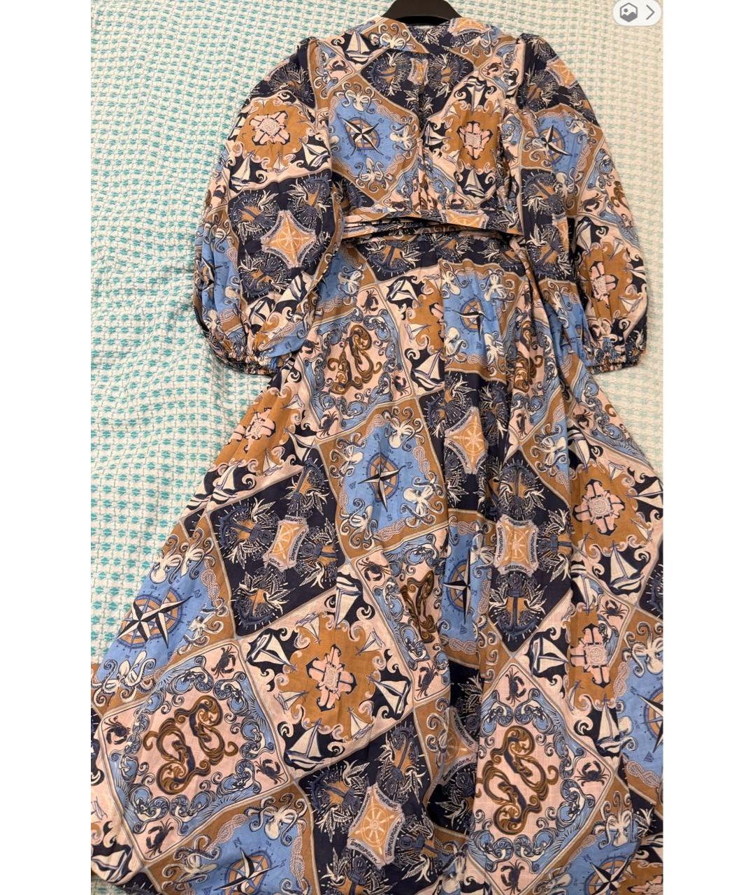 ZIMMERMANN Мульти хлопковое повседневное платье, фото 5