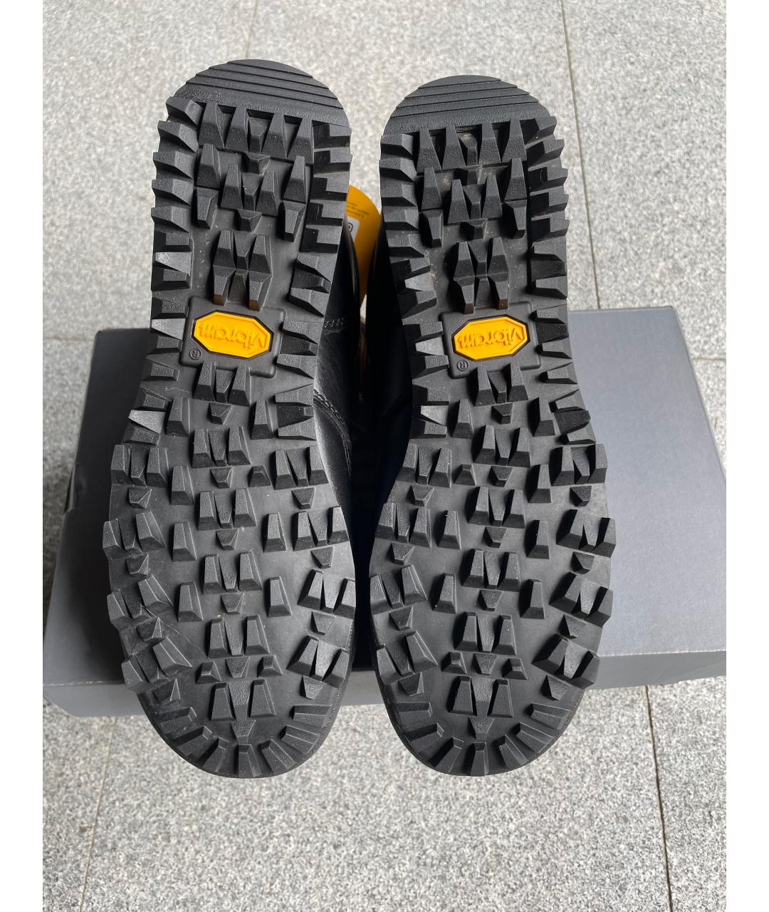 NEW BALANCE Черные кожаные кеды, фото 5
