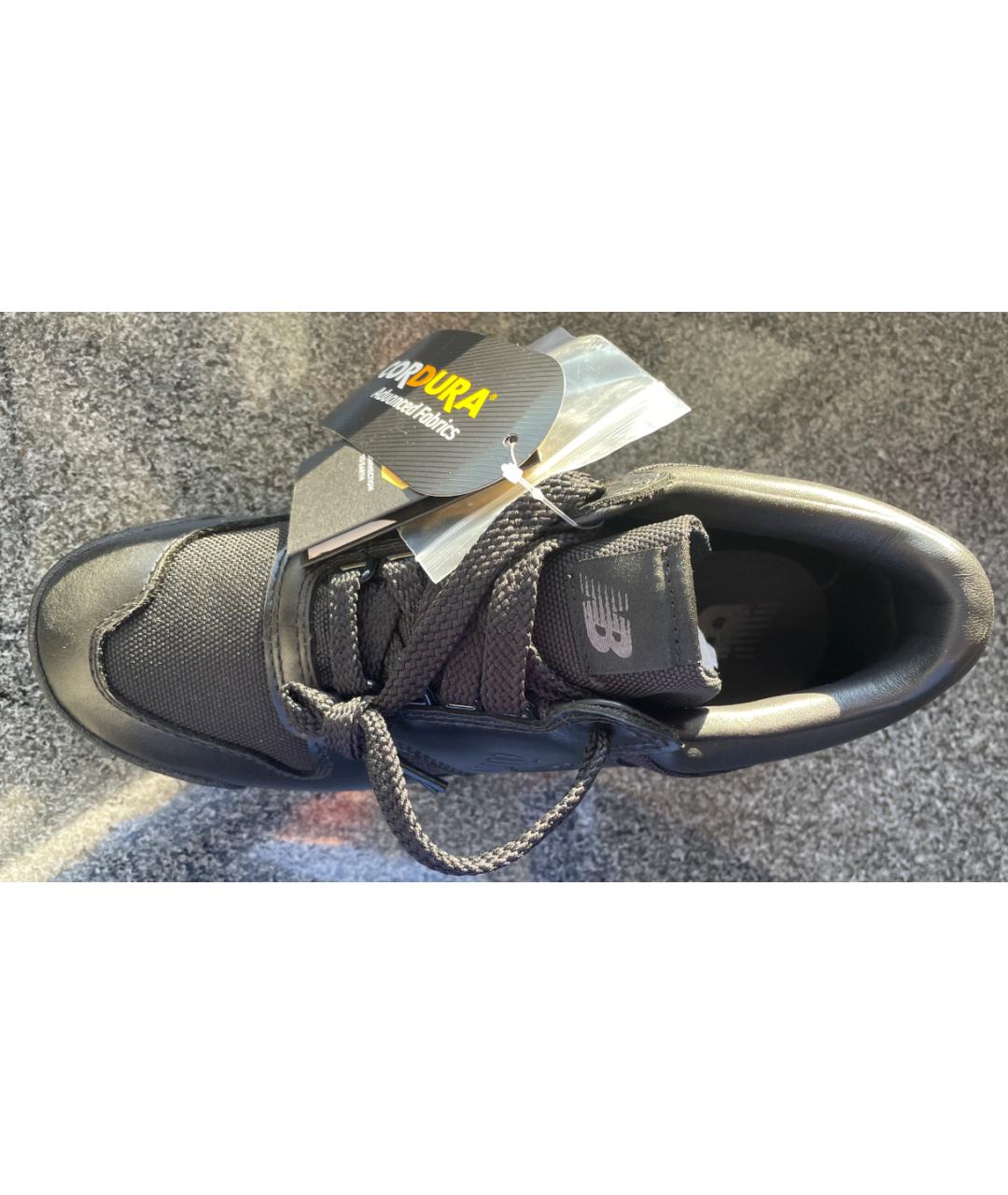 NEW BALANCE Черные кожаные кеды, фото 8
