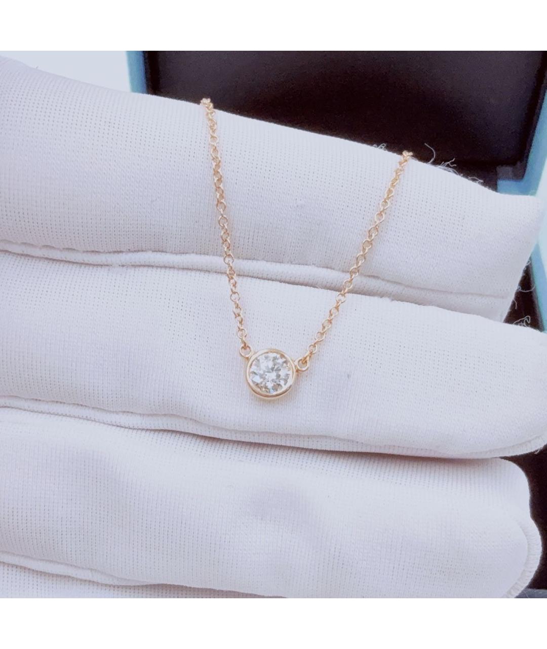 TIFFANY&CO Розовое колье из розового золота, фото 3
