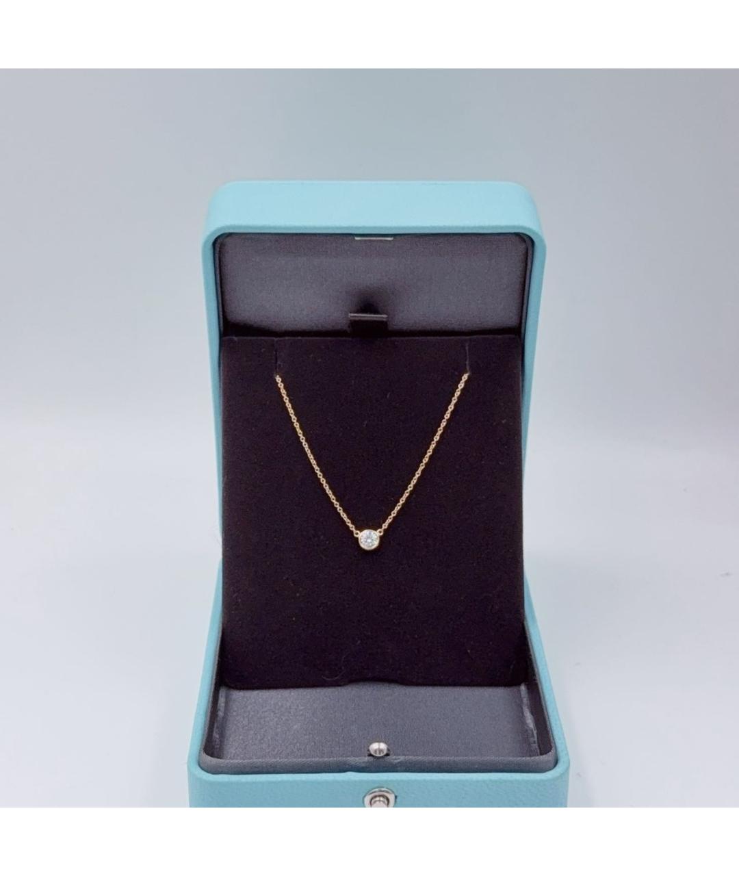 TIFFANY&CO Розовое колье из розового золота, фото 2