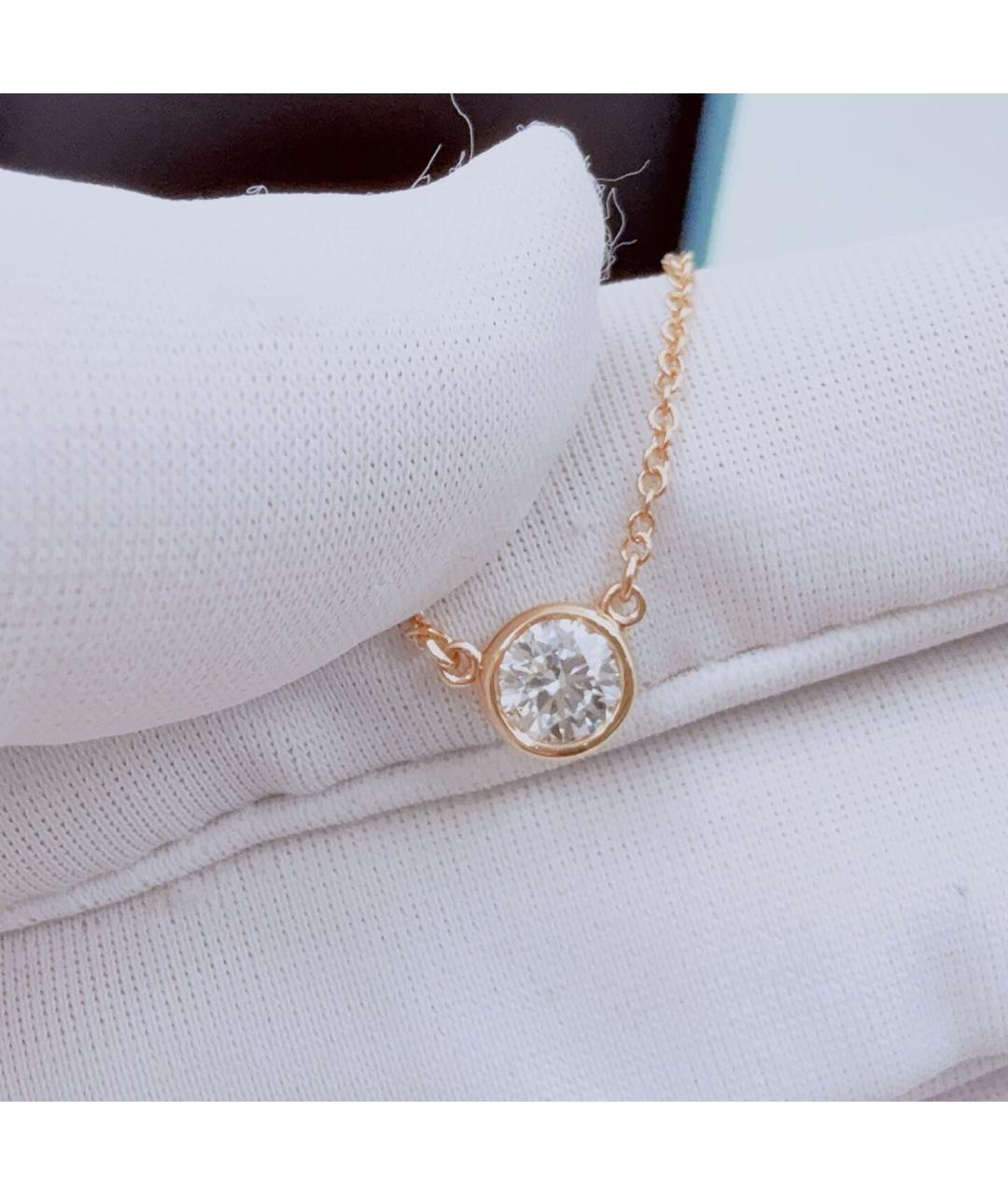 TIFFANY&CO Розовое колье из розового золота, фото 5