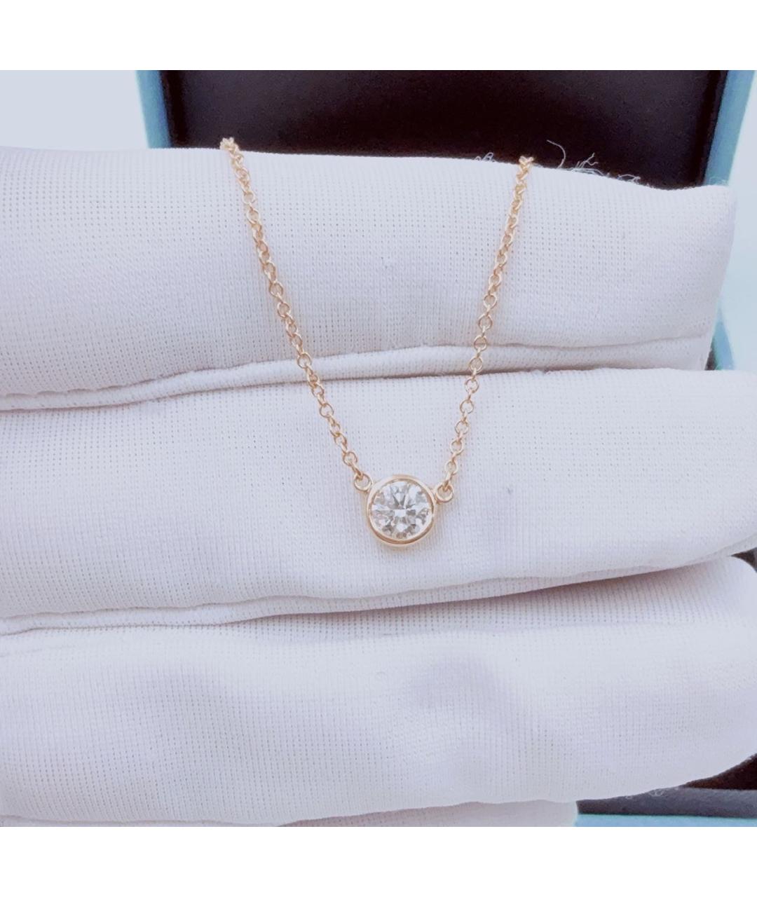 TIFFANY&CO Розовое колье из розового золота, фото 4