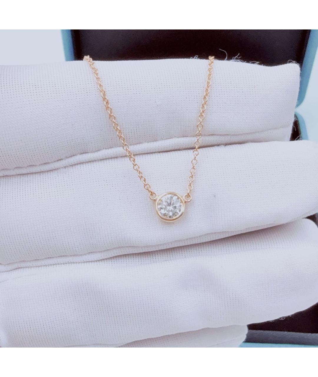 TIFFANY&CO Розовое колье из розового золота, фото 7