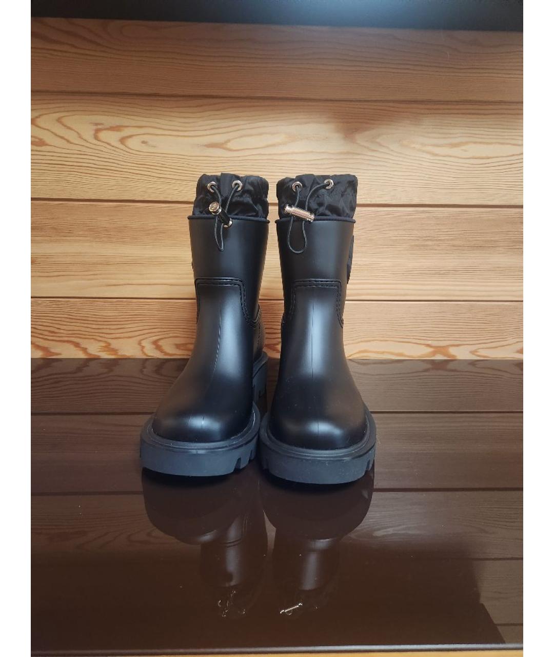 MONCLER Черные сапоги, фото 2
