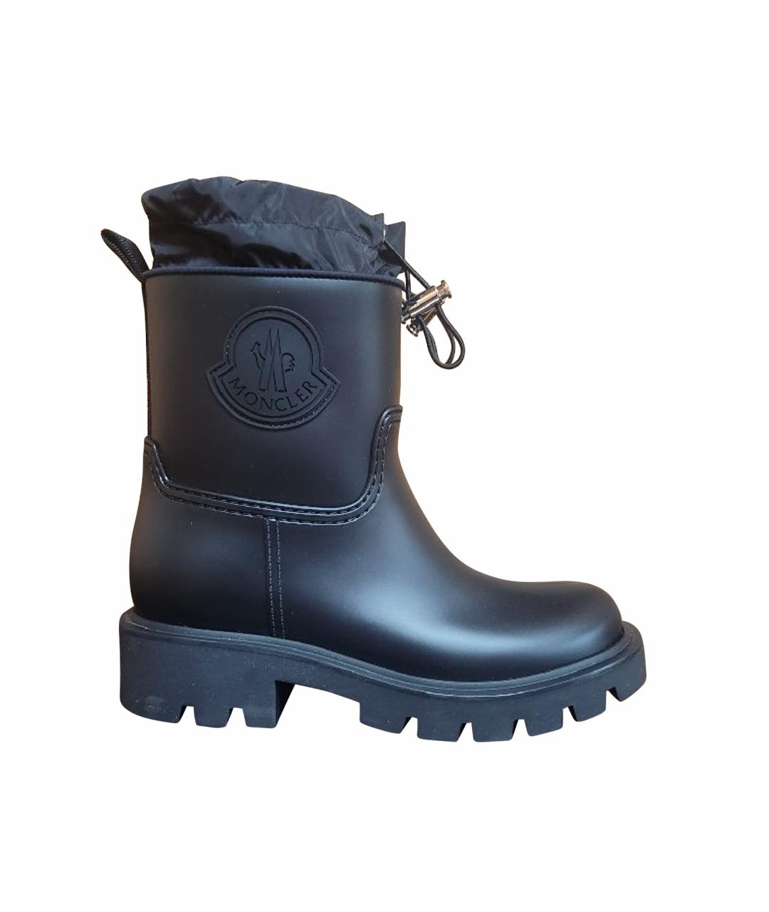 MONCLER Черные сапоги, фото 1