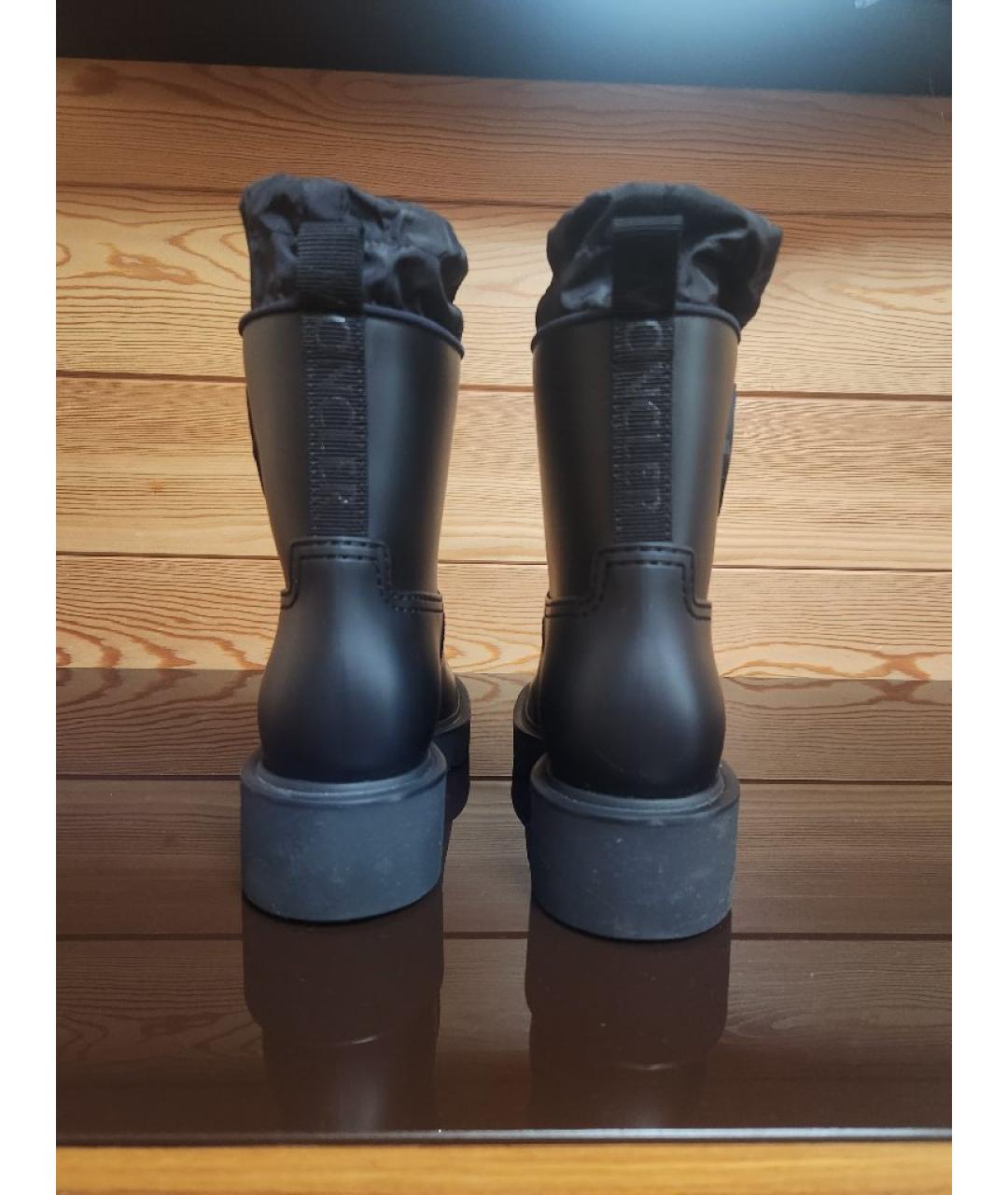 MONCLER Черные сапоги, фото 4