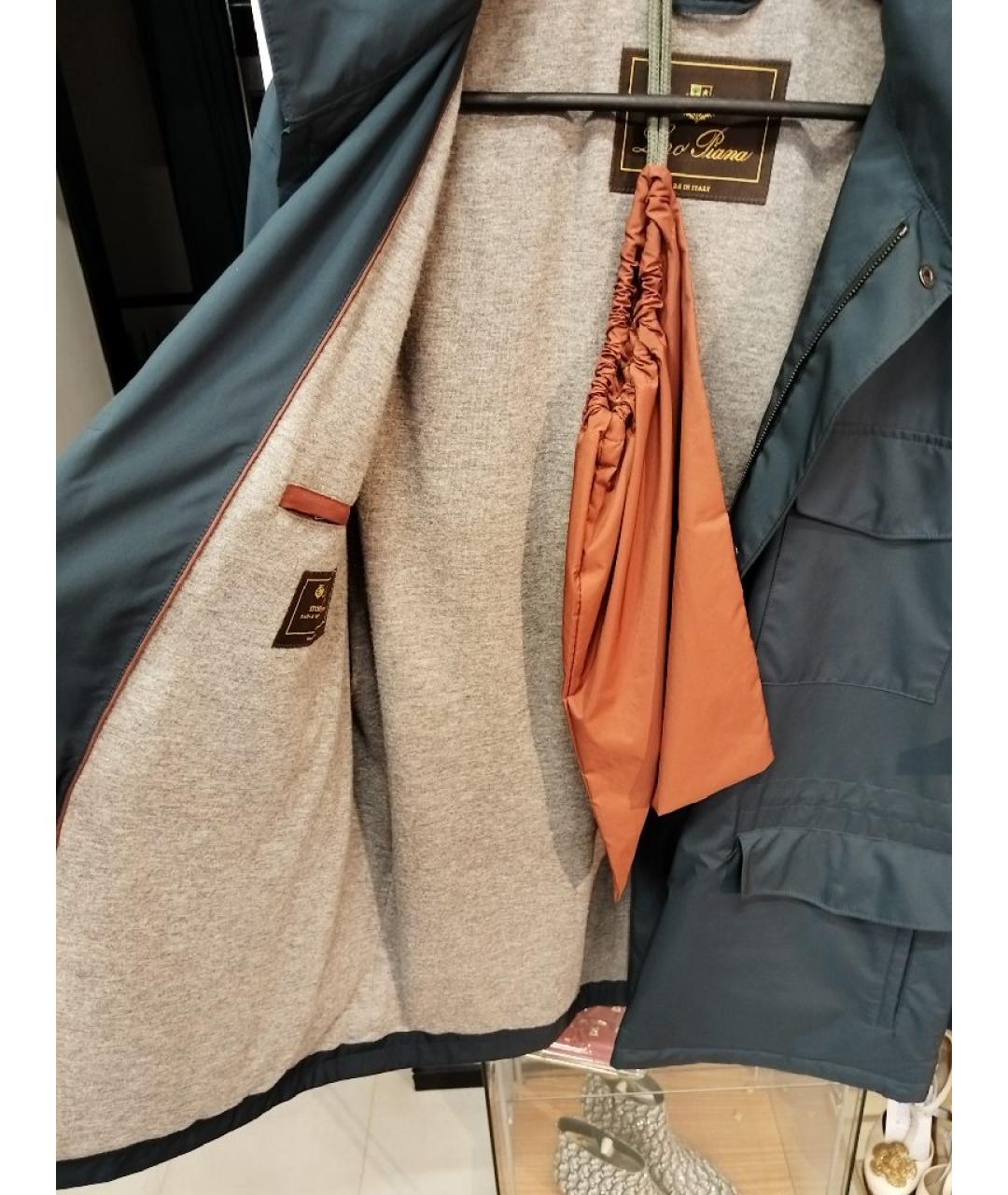 LORO PIANA Зеленая кашемировая куртка, фото 3