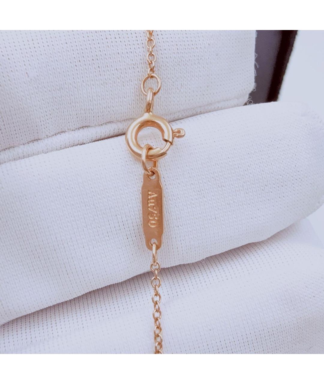 TIFFANY&CO Розовое колье из розового золота, фото 6