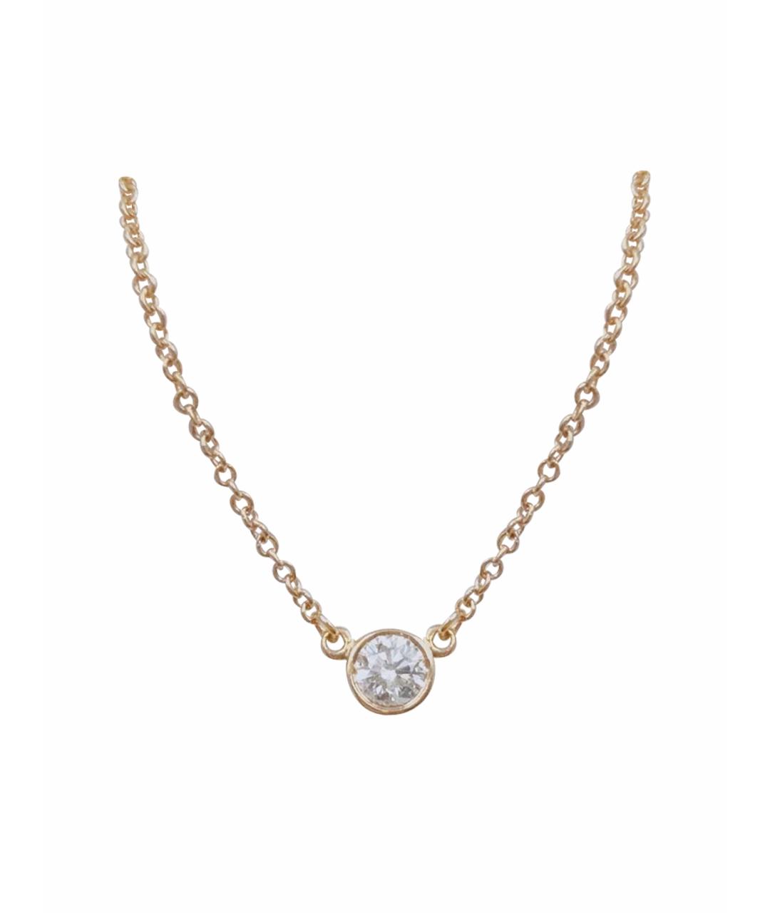 TIFFANY&CO Желтое колье из желтого золота, фото 6