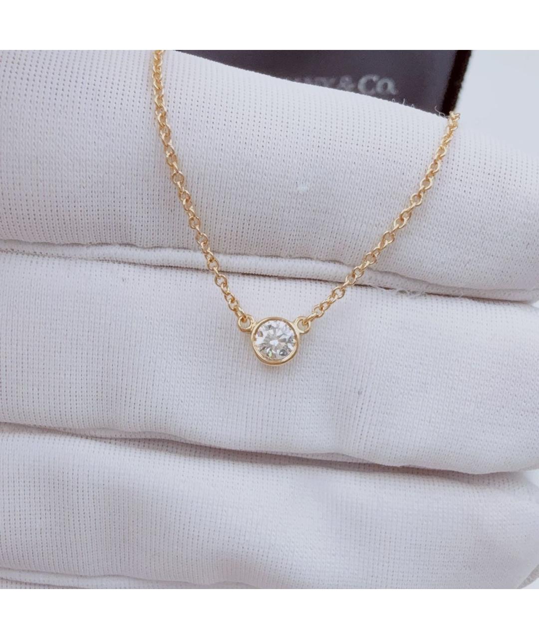 TIFFANY&CO Желтое колье из желтого золота, фото 4