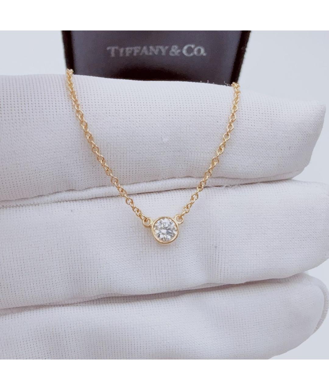 TIFFANY&CO Желтое колье из желтого золота, фото 3