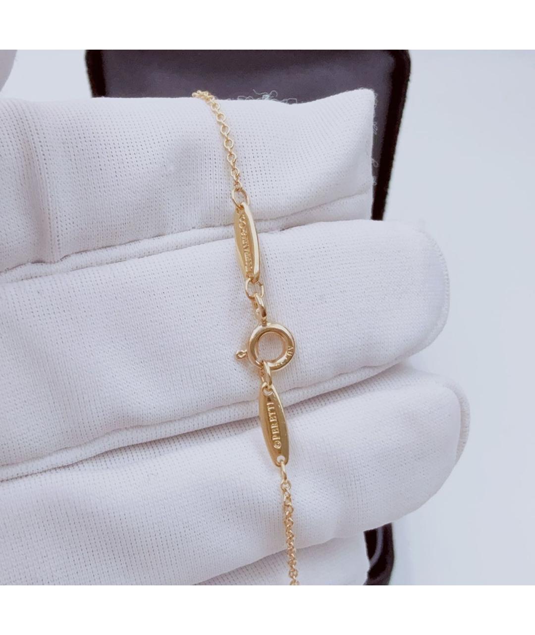 TIFFANY&CO Желтое колье из желтого золота, фото 5