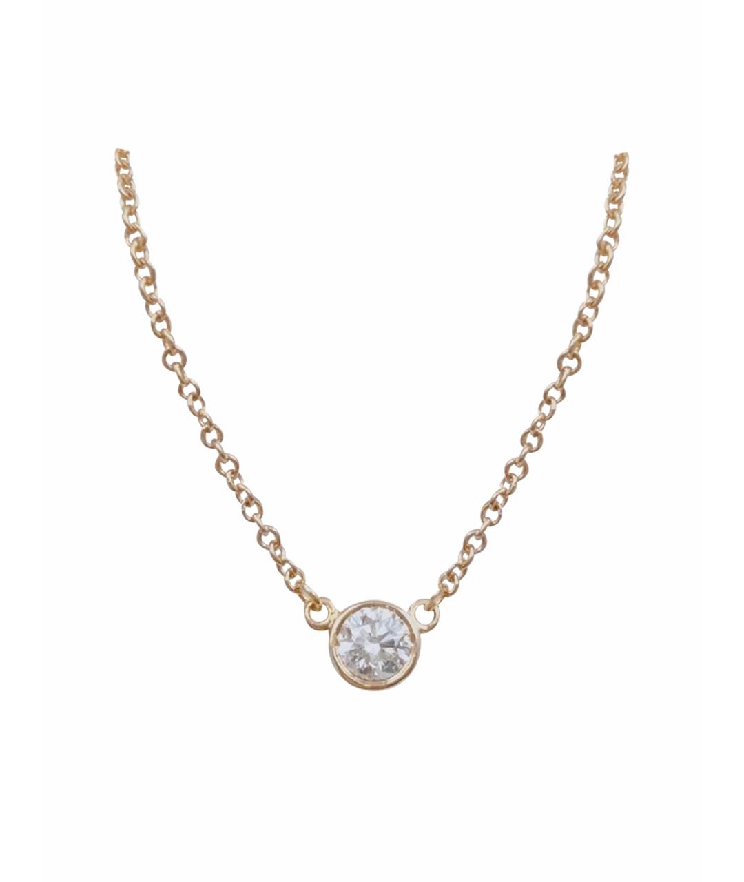 TIFFANY&CO Желтое колье из желтого золота, фото 1