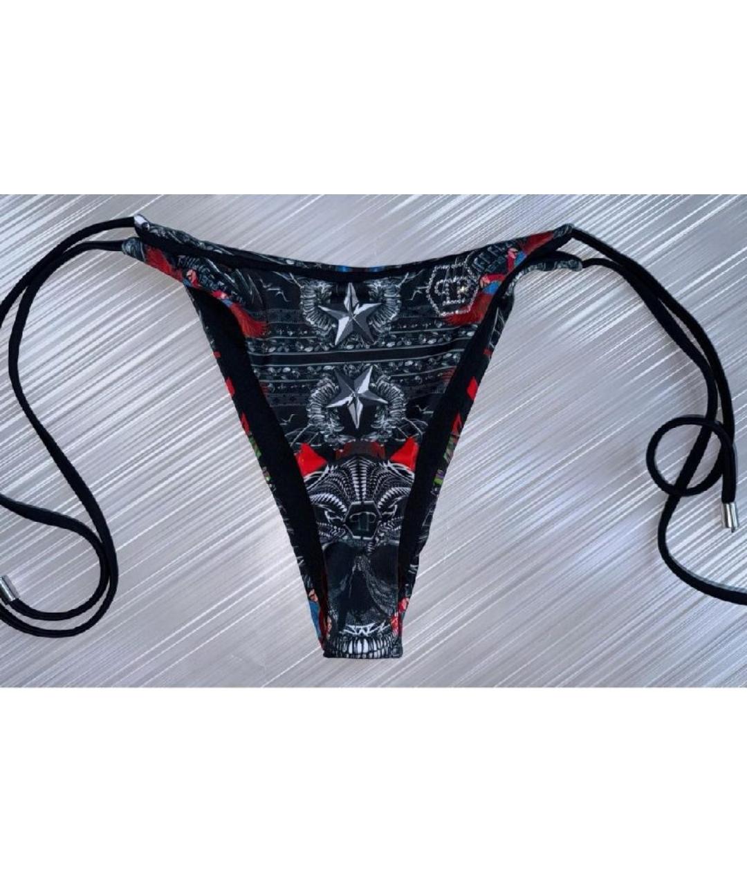 PHILIPP PLEIN Мульти полиэстеровый купальник, фото 5