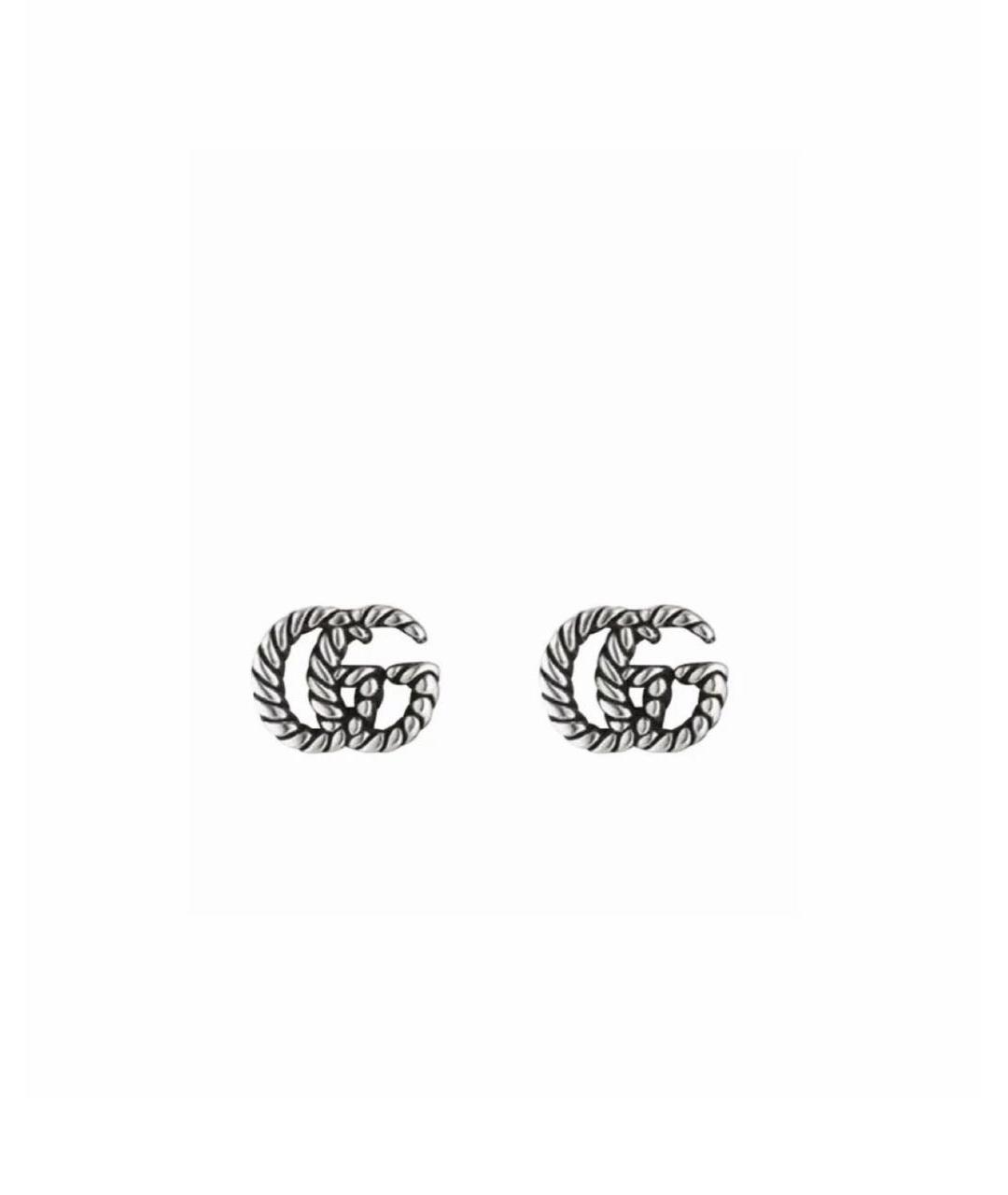 GUCCI Серебряные серебряные серьги, фото 1
