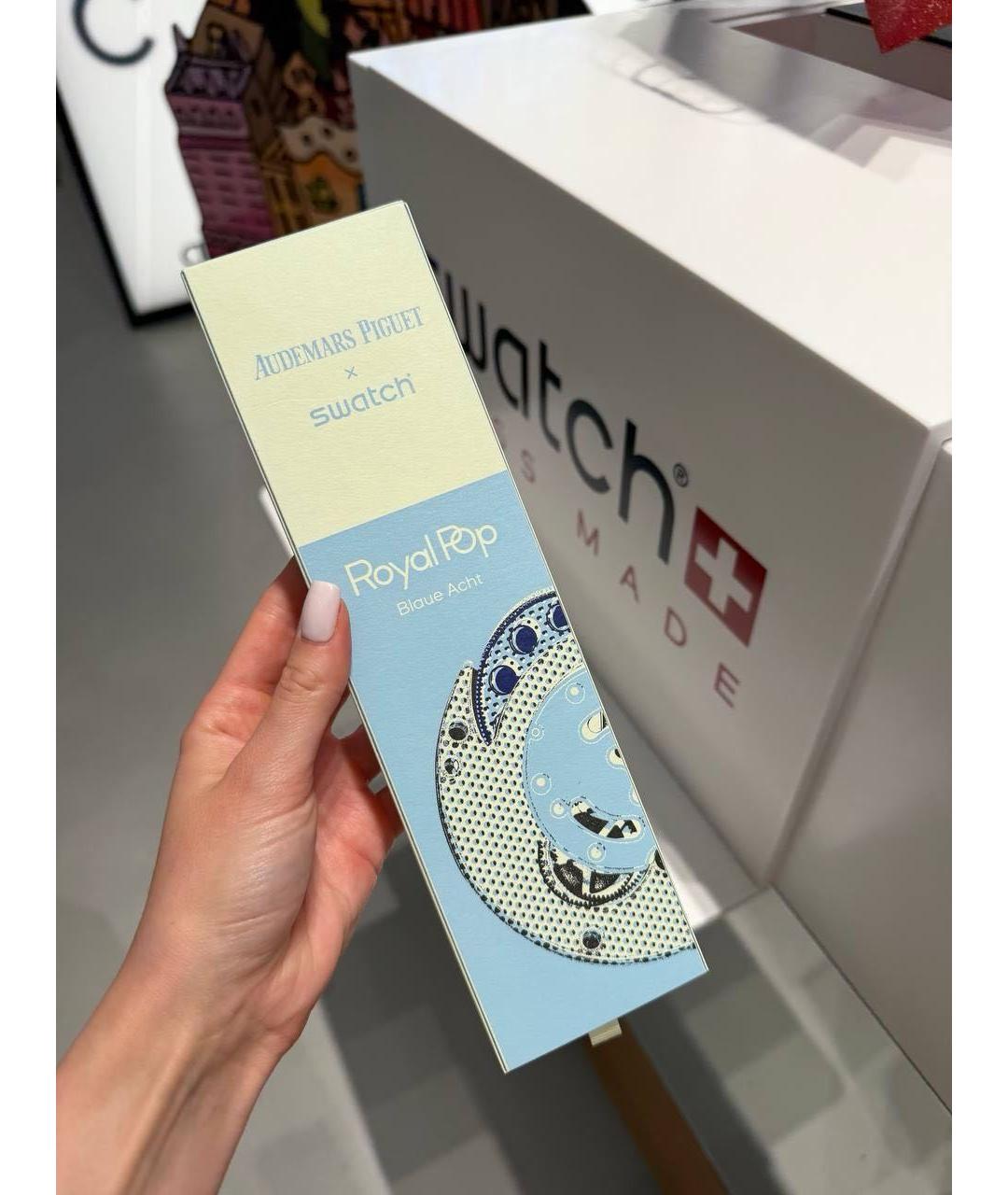 Swatch Салатовые часы, фото 3