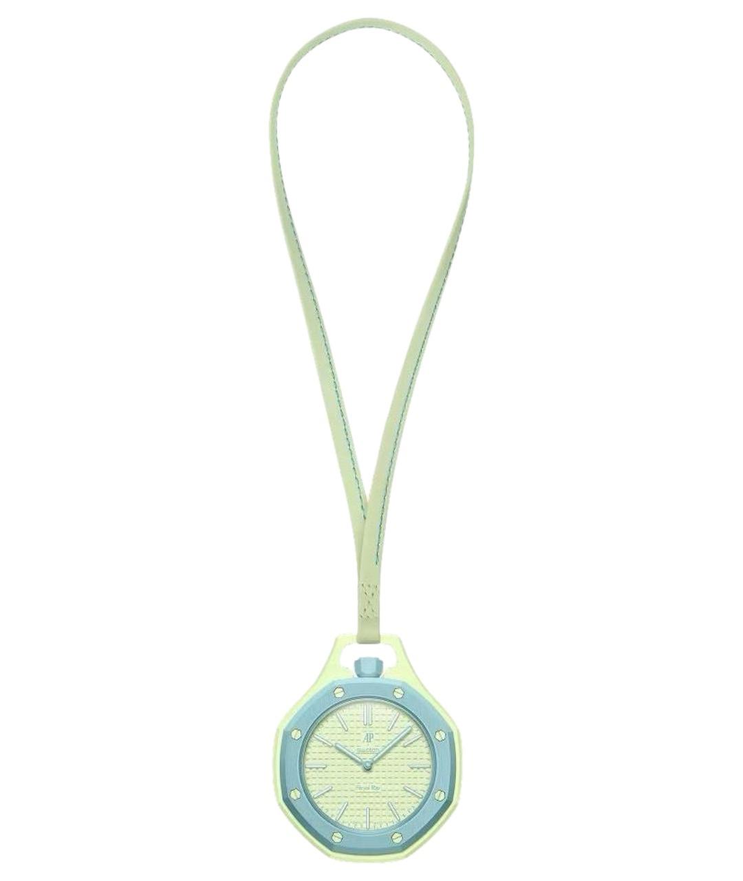 Swatch Салатовые часы, фото 1