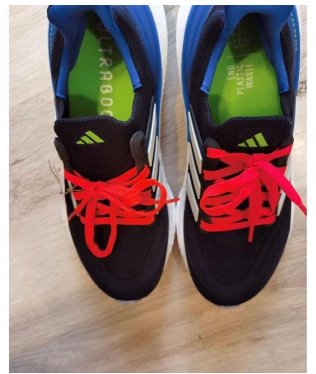 ADIDAS Темно-синие текстильные низкие кроссовки / кеды, фото 3