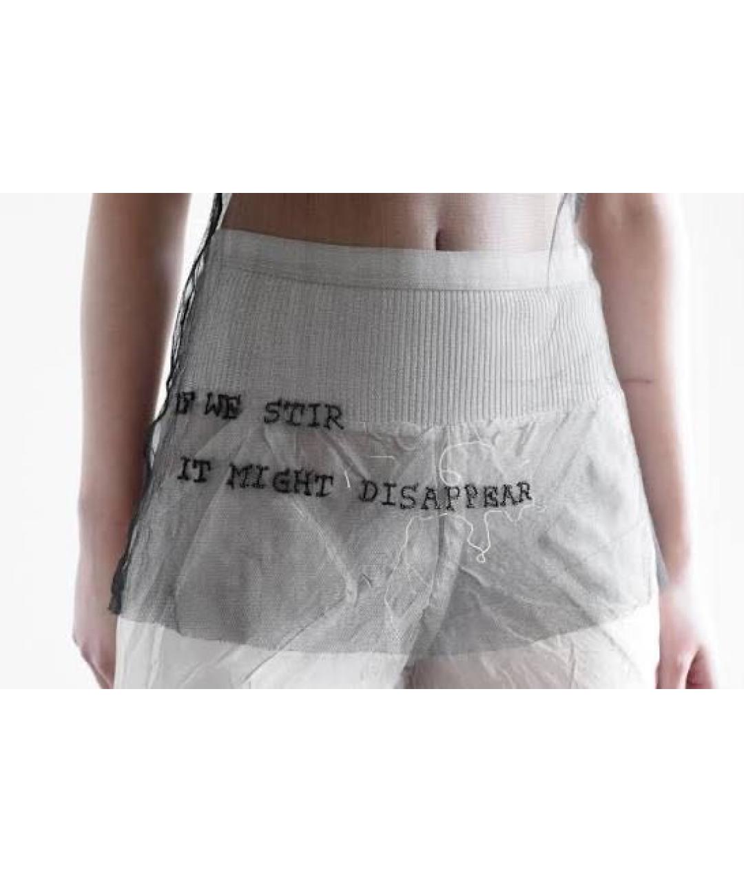 ANN DEMEULEMEESTER Черная хлопковая юбка макси, фото 8