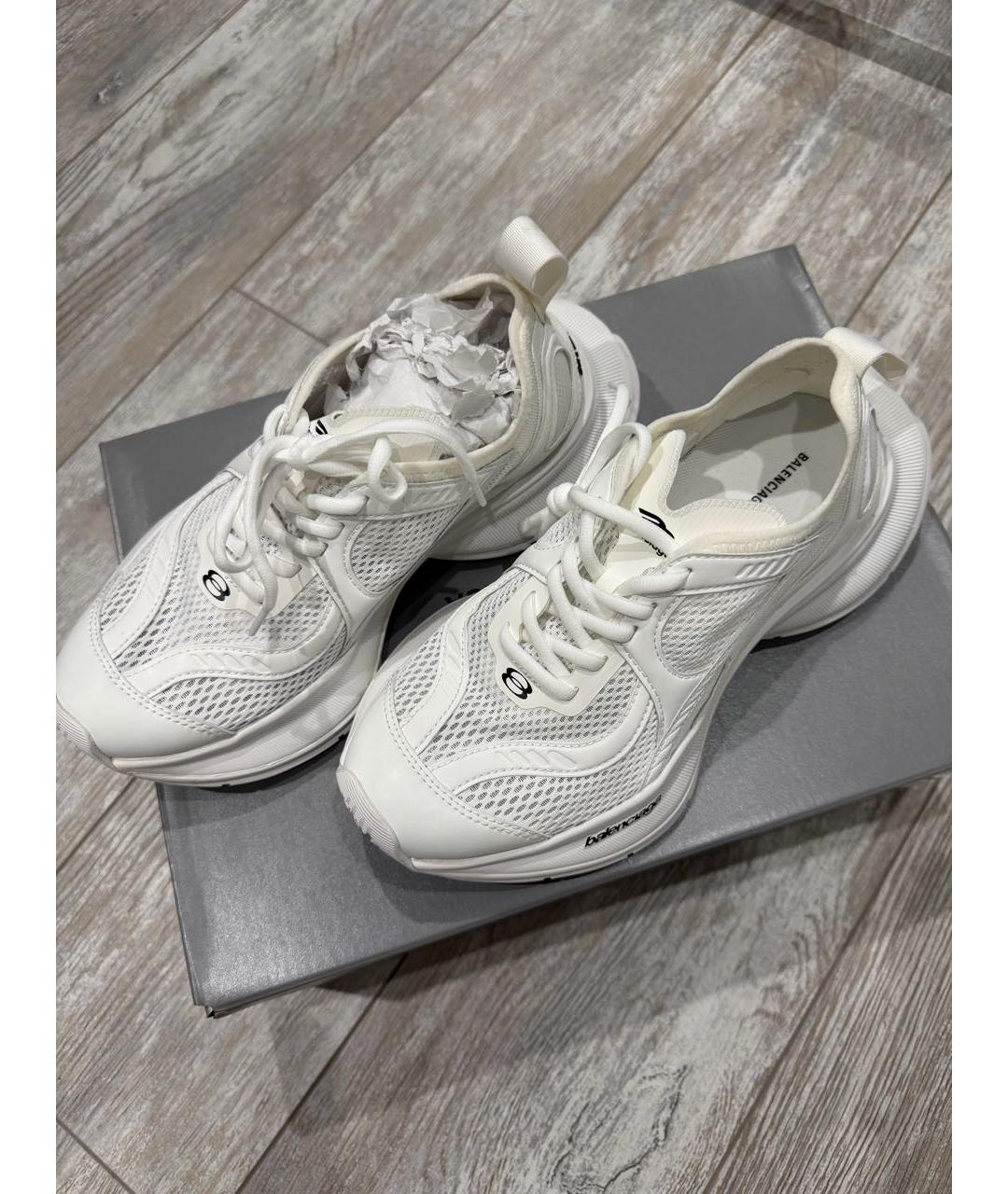 BALENCIAGA Белые кроссовки, фото 6