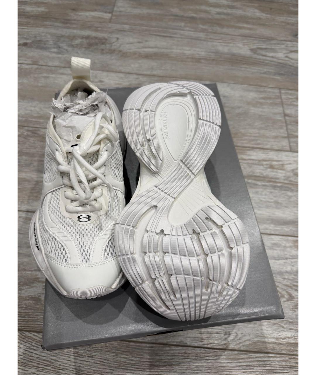 BALENCIAGA Белые кроссовки, фото 5