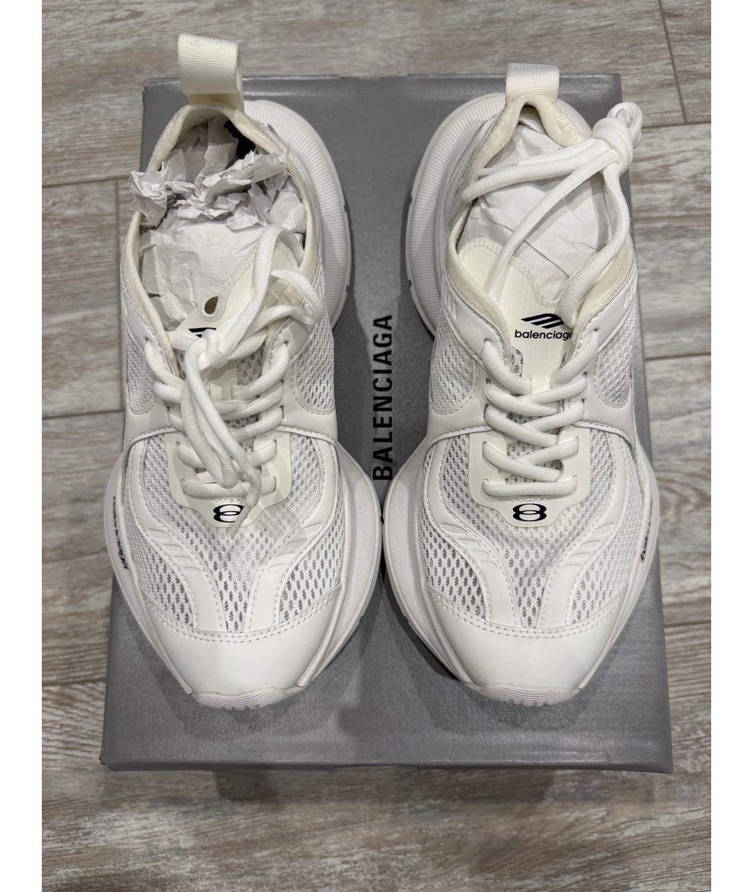 BALENCIAGA Белые кроссовки, фото 3