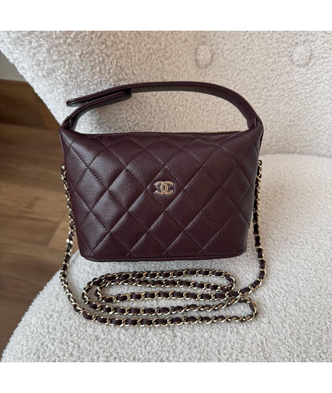 CHANEL Кожаная сумка через плечо, фото 2