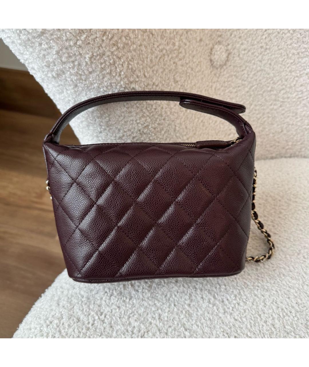 CHANEL Кожаная сумка через плечо, фото 3