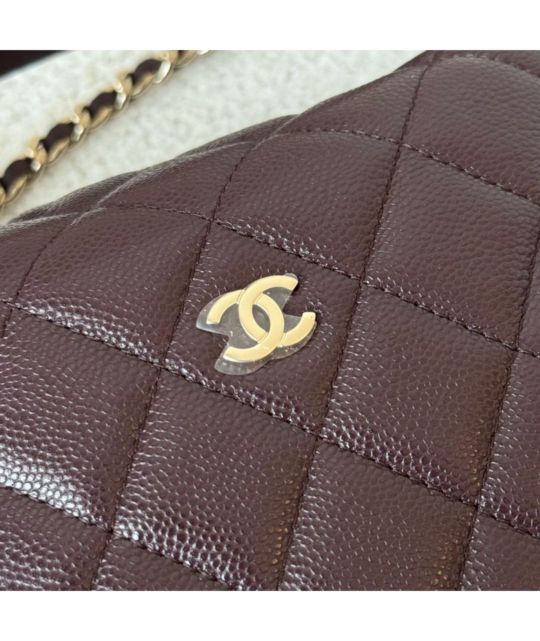 CHANEL Кожаная сумка через плечо, фото 6